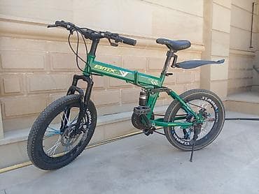 wolf bicycle: BMX GTR-100 qatlanan velosiped - Qatlanan alüminium gövdə: asan — 1