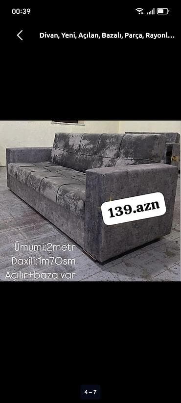 Divanlar: Divan, Yeni, Açılan, Bazalı, Parça, Ödənişli çatdırılma — 2