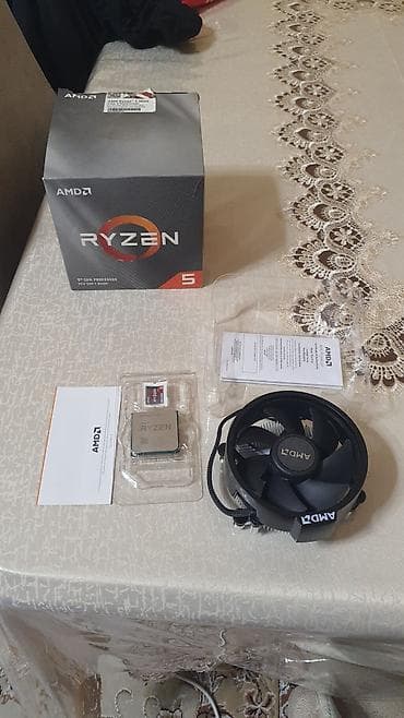Prosessorlar: Prosessor AMD Ryzen 5 3600, 3-4 GHz, 6 nüvə, İşlənmiş — 1