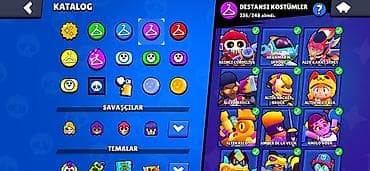 mikrofon satışı: Brawl Stars oyun hesabı Hesab 2019 da açılıb içine cox pul vurulubdu — 6