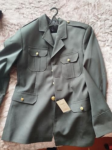 Məhsul: Hərbi üslublu kostyum komplekti Təsvir: - Rəng: tünd