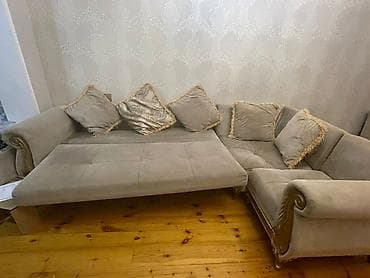 el misari: Künc divan, İşlənmiş, Açılan, Bazalı, Çatdırılma yoxdur — 1
