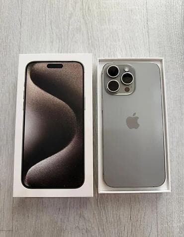 IPhone 15 Pro Max, 256 GB, Natural Titanium, Face ID — 1