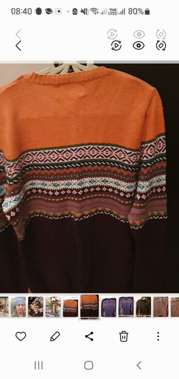 yun qadın koftaları: Yun sviter əla yumşaq material — 1