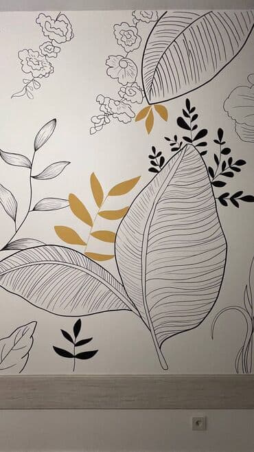 Fasad üçün boyalar: Divar rəsimlərinin çəkilməsi🎨 Instagram: art_sebet ////Tik-tok — 3