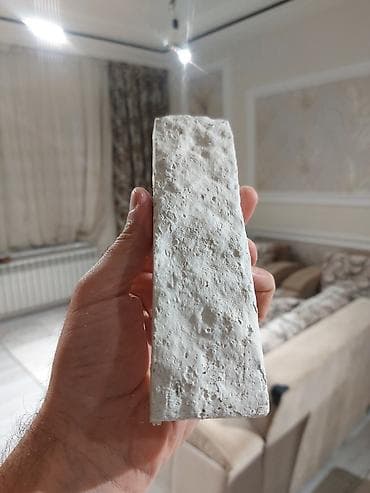 Строительные леса: Ağ dekorativ kərpic panelləri – interyer üçün matriyal və isckilik at lalafo.az — 4 Строительные леса: Ağ dekorativ kərpic panelləri – interyer üçün matriyal və isckilik — 4