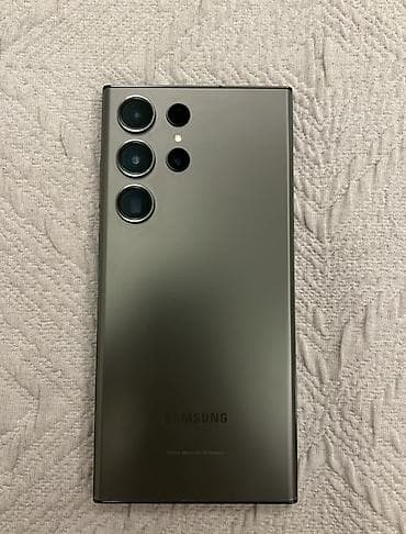 iphone original adapter: Samsung Galaxy S23 Ultra, 256 GB, rəng - Yaşıl, Simsiz şarj — 2