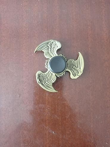 hamam ucun dus: Metal fidget spiner – 3 qanadlı, quş qanadı dizaynı — 1