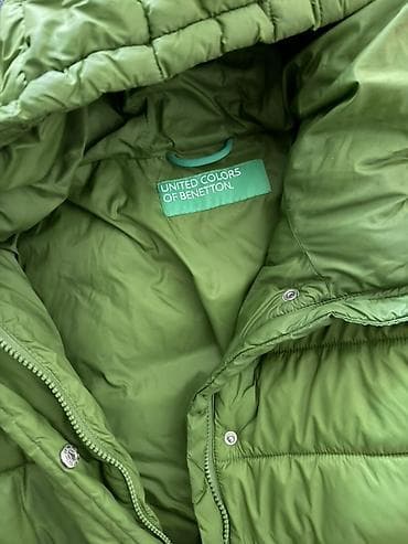Пуховик куртка, Benetton, XL — 2