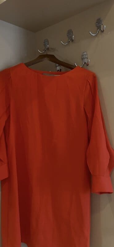 Plaşlar: Brend: Ekol Məhsul: Qadın paltarı - Rəng: Canlı narıncı - Model — 4