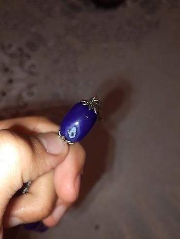 tesbeh nedir: Məhsul: Bənövşəyi muncuqlu təsbeh - Material: Parlaq səthli — 1