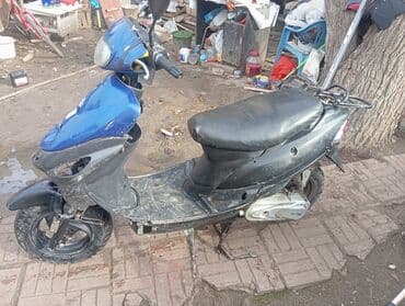 Мототранспорт: Salam skuter normal vəziyyətinə satılır. xər gün sürən. moped o boyda — 1