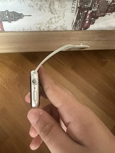 Smart saatlar: Apple 9 45 mm 98 pildir karobkasi adapteri herseyi var 64gb yaddasi — 3