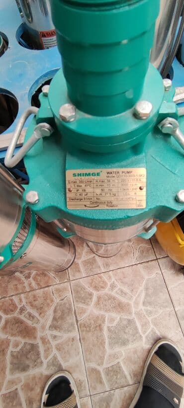 артизан: Nasos, Ev üçün (məişət), Suvarma üçün, Artezian quyusu üçün, quraşdırılma Sualtı, Yeni — 7