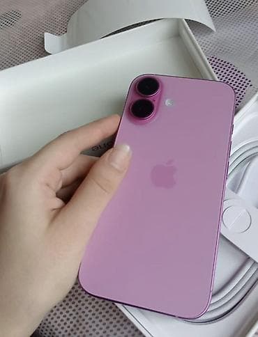 IPhone 16, 256 GB, Çəhrayı, Face ID