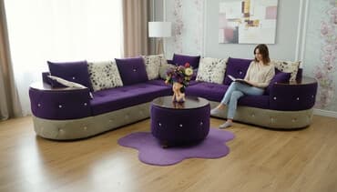 parça mokasinlər: Künc divan, İşlənmiş, Açılmayan, Bazalı, Parça, Çatdırılma yoxdur — 1