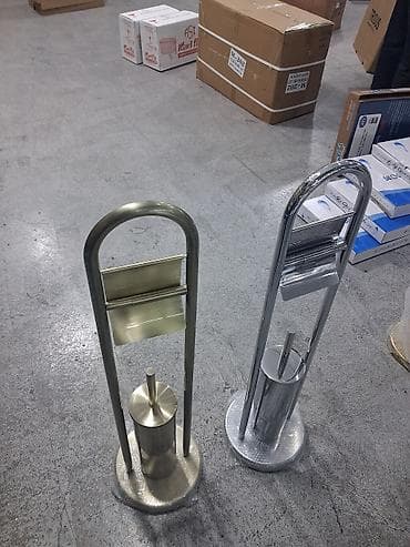 tuvalet: Çoxfunksiyalı sərbəst dayanan tualet aksesuarı stendi - Material — 3