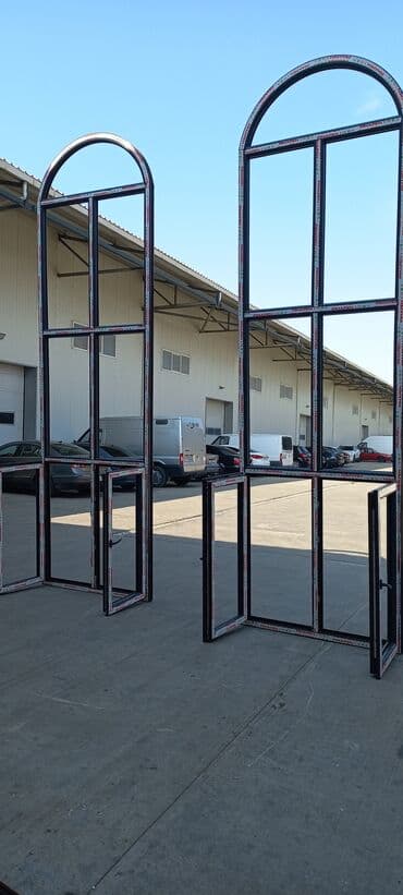 прозрачные решетки на окна цена: Plastik yumru pəncərələr. Ağ. Boz. Kariçnivi. Tund — 5