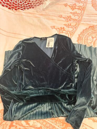 узбекское платье со штанами: Yeni zümrüdü paltar — 2