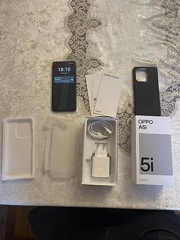 oppo a18: Oppo A5, rəng - Qara, Barmaq izi — 2