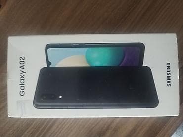 Samsung Galaxy A02, rəng - Qara, İki sim kartlı