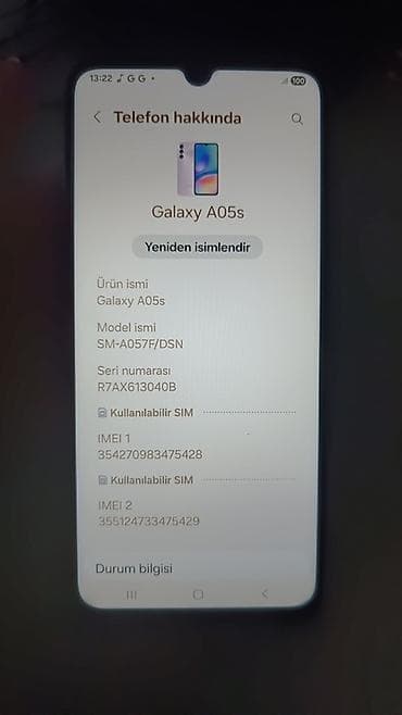 apple iphone 16 pro: Samsung Galaxy A05s, rəng - Bənövşəyi, İki sim kartlı — 2