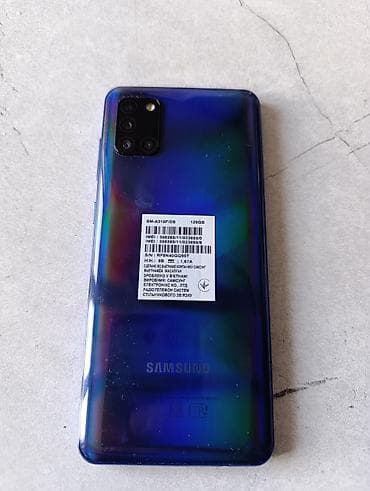ci modul: Samsung Galaxy A31, 128 GB, rəng - Mavi, İki sim kartlı — 2