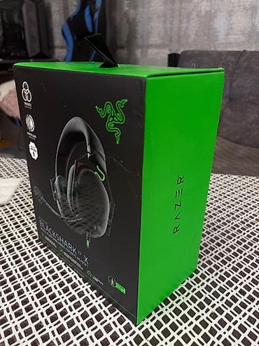 ​Razer BlackShark V2 X wired gaming headset satılır. Qulaqlıqlar — 1