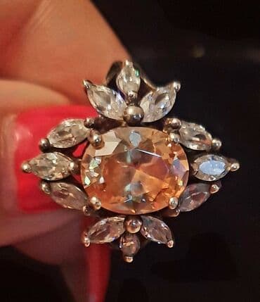 gümüşün qramı qiyməti 2022: Üzük, Gümüş, Mirvari — 4