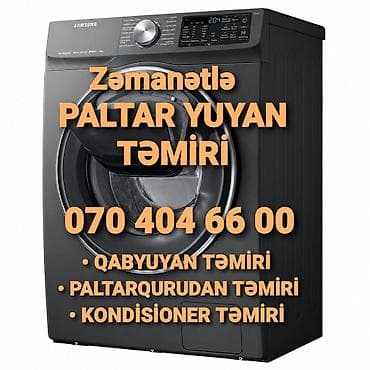 Qurutma.Paltarqurudan təmiri.Paltaryuyan maşınların təmiri