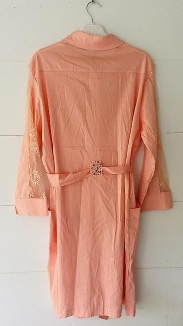 Другая женская одежда: Olcu 48 Şaftalı rəngində qadın tunik/plaş-stil köynək - Dizayn — 2