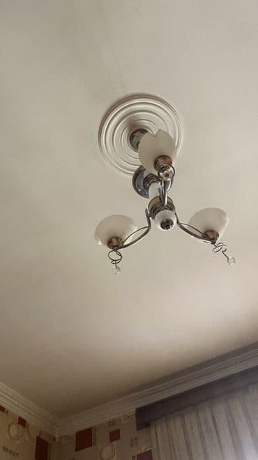 kuxna ucun lusturlar: Çılçıraq, 1 lampa, Xrustal — 7