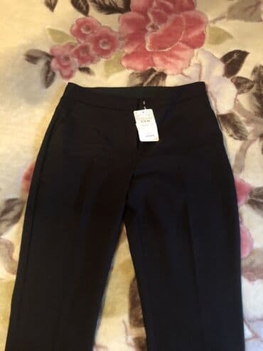 утепленные женские леггинсы: Брюки, Lc Waikiki, цвет - Черный — 1