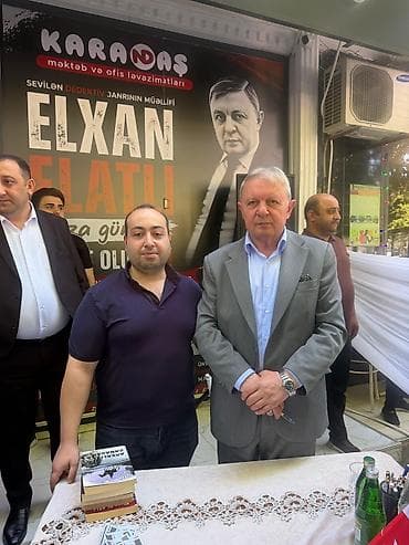 saz satışı: İçi imzalı Elxan Elatlı kitabları satılır hamısı cəmi 20 manat — 1