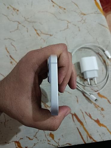 note 14: IPhone 14, 128 GB, White Titanium, Barmaq izi, Face ID — 6