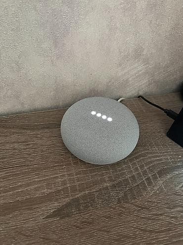 audio sistem: İşlənmiş Google Kolonka, Növ - Smart, rəng - Boz — 1