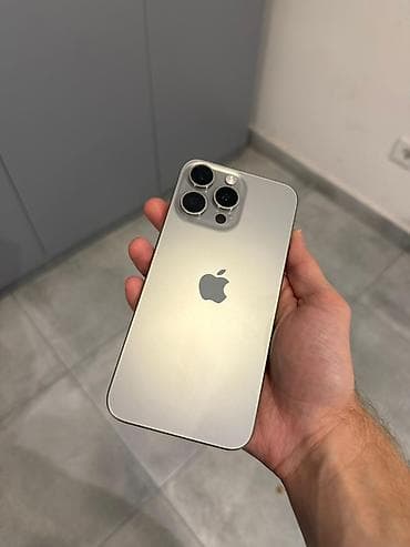 son model tv: IPhone 15 Pro Max, 1 TB, Gümüşü, Face ID — 2