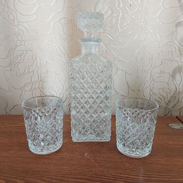 suse saxlama qablari: Rəng - Ağ, Xrustal — 3