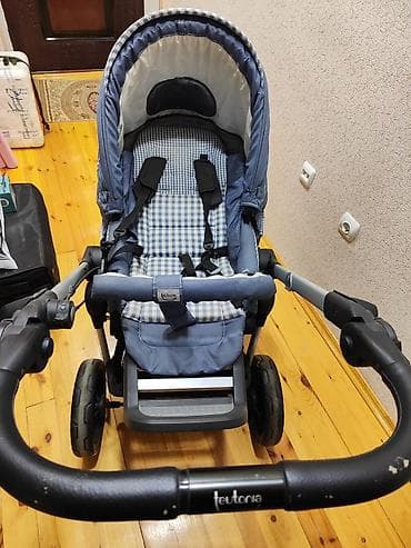 Araba-beşiklər: Teutonia uşaq arabası - Brend: Teutonia - Tip: Gəzinti arabası — 1