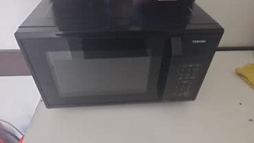 Mikrodalğalı soba Toshiba, Ayrıca dayanan, Mikrodalğalar ilə, rəng - Qara