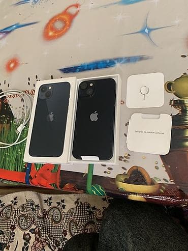 tikinti ustası: IPhone 13, 128 GB, Midnight, Zəmanət, Simsiz şarj, Face ID — 2