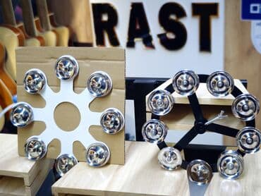 Boşqablar: Tamburin "Karin" Ritm aləti tamburin markas Şeyker Davulun üstünə — 4