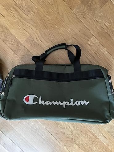snikers botinkalar: İdman/seyahət üçün çiyin çantaları – Champion və Nike 2 si biryerde 50 — 1