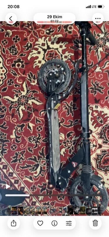 электросамокат цена в баку: Elektrik skuter - Güclü karkaslı, qatlana bilən konstruksiya - Ön — 3