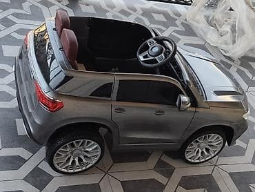 uşaqlar üçün maşınlar: Uşaq üçün elektrikli avtomobil – BMW X8 üslubunda - Korpus: metalik — 1