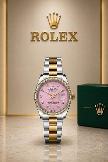 gunuş saat: Yeni, Qol saatı, Rolex, rəng - Qızılı — 2