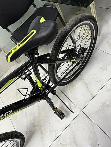 bmx velo: Velosiped – Echo Start (qara/neon sarı) - Çərçivə: yüngül alaşımlı — 4