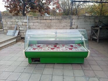 Soyuducu avadanlığı: Soyuducu vitrin – şüşəli, ön tərəfdən məhsul göstərimi üçün geniş — 3