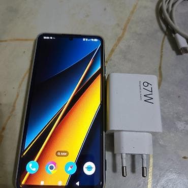mini pc computer: Poco X6 Pro 5G, 512 GB, rəng - Qara, Barmaq izi — 3