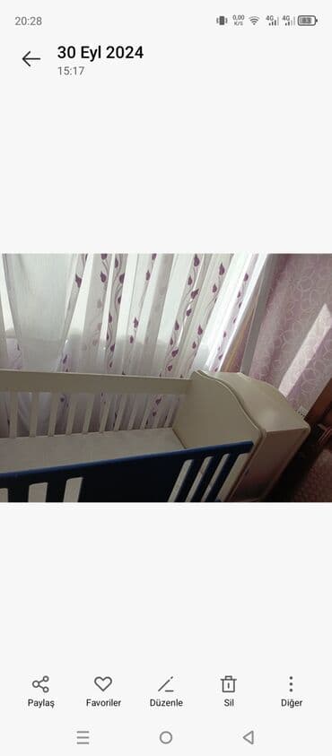 uşaq yelencek: Oğlan üçün, Dördbucaq, Beşik, Dəstsiz, Matras ilə, Yellənmə mexanizmsiz — 2